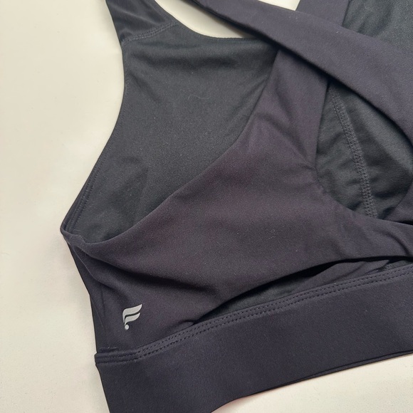 Fabletics No Bounce High Impact Black Sports Bra - Picture 5 of 7